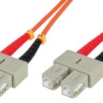 Cavo Fibra Ottica Multimodale OM2 SC/SC 50/125 5 m