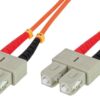 Cavo Fibra Ottica Multimodale OM2 SC/SC 50/125 3 m
