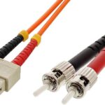 Cavo Fibra Ottica SC/ST 62,5/125 Multimodale 1 m OM1