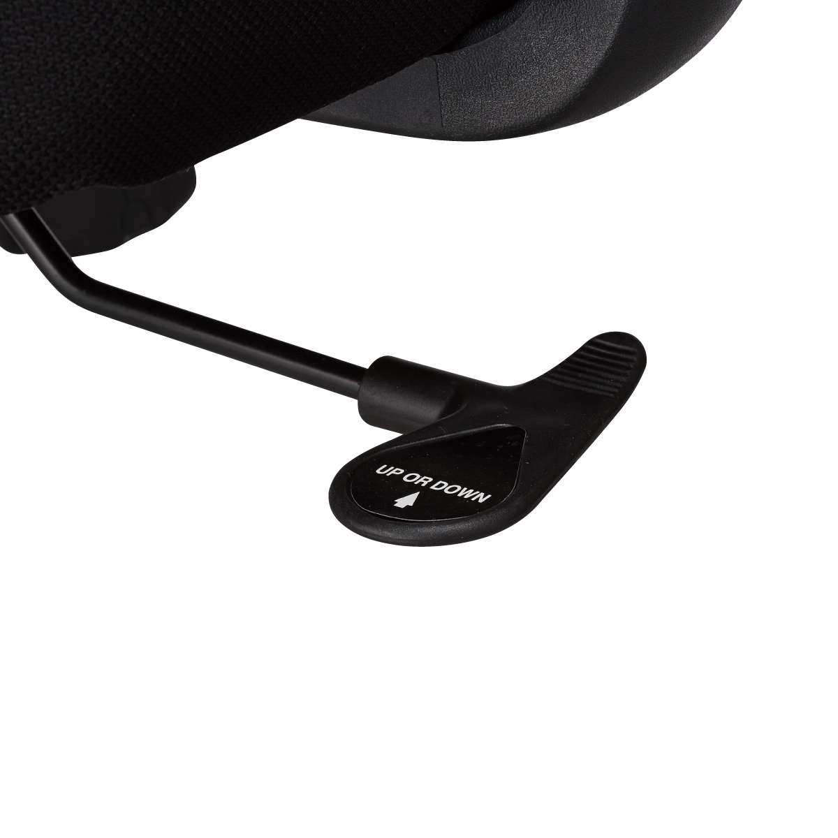 Sedia per Ufficio con Schienale Alto, Poggiatesta e Base Cromata Nero - immagine 10