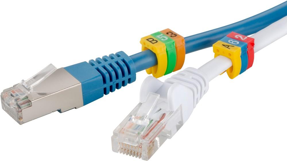 Segnacavo colorato con numeri ''0-9'' per cavi da 2.5mm - immagine 2