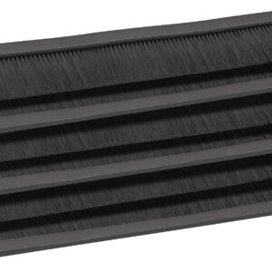 Sei Spazzole Ingresso Cavi per Armadio Rack 380 mm