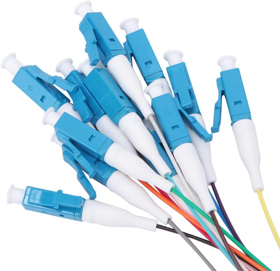 Set 12 Pigtail Fibra Ottica Monomodale OS2 LC 9/125 2 m - immagine 3