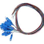 Set 12 Pigtail Fibra Ottica Monomodale OS2 SC 9/125 2 m