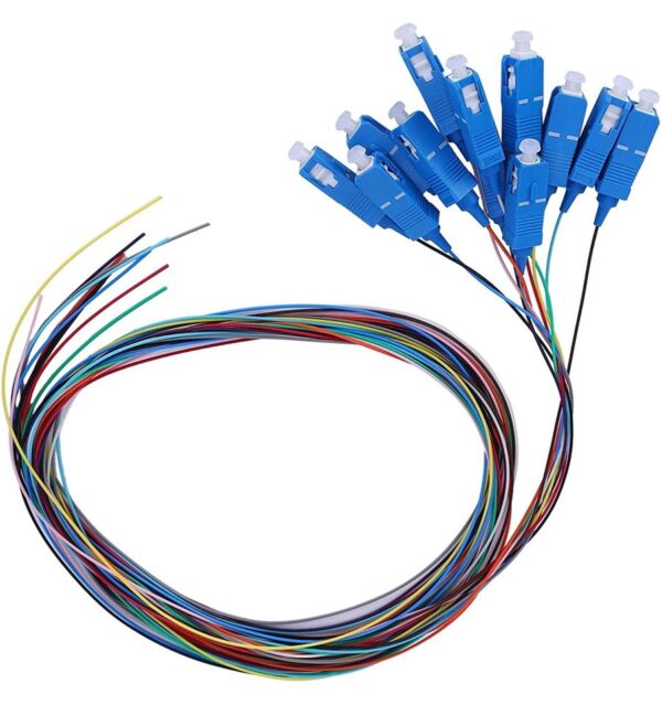 Set 12 Pigtail Fibra Ottica Monomodale OS2 SC 9/125 2 m - immagine 3