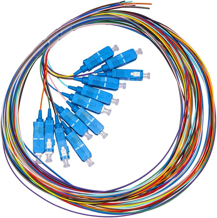 Set 12 Pigtail Fibra Ottica Monomodale OS2 SC 9/125 2 m - immagine 5