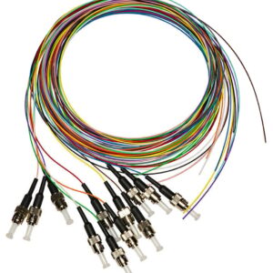 Set 12 Pigtail Fibra Ottica Multimodale OM2 ST 50/125 2 m