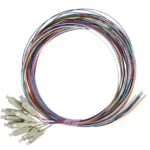 Set 12 Pigtail Fibra Ottica Multimodale OM3 SC 50/125 2 m