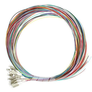 Set 12 Pigtail Fibra Ottica Multimodale OM4 LC 50/125 2 m