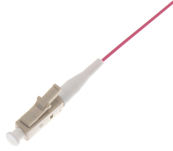 Set 12 Pigtail Fibra Ottica Multimodale OM4 LC 50/125 2 m - immagine 4