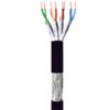 Matassa S/FTP Cavo Cat.6 CCA 100m Flessibile da Esterno Nero - immagine 2