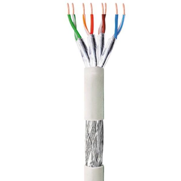 Matassa S/FTP Cavo Cat.6 CCA 100m Flessibile PIMF LSOH - immagine 2
