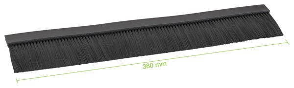 Spazzola Ingresso Cavi per Armadio Rack 380 mm - immagine 2