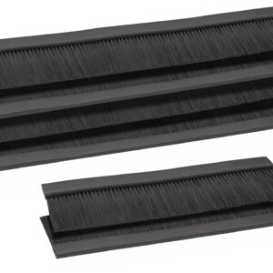 Spazzole Ingresso Cavi per Armadio Rack Due da 265 mm e Quattro da 380 mm