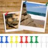 Spilli Colorati Puntine con Testina per Lavagne in Sughero 20 pz - immagine 8