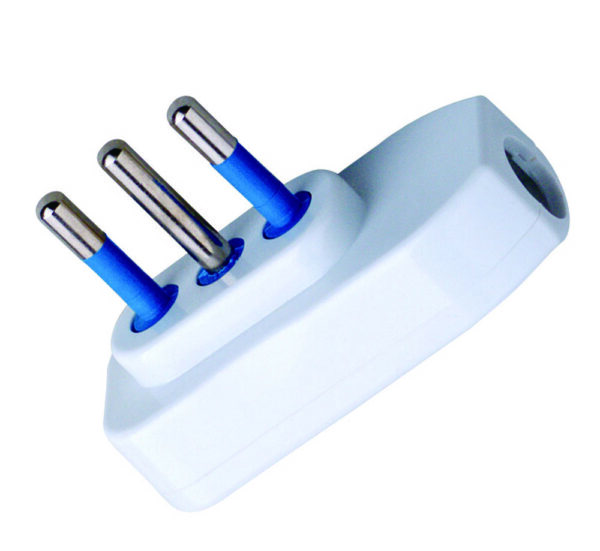 Spina ribassata 2P+T 10A Bianco - immagine 4