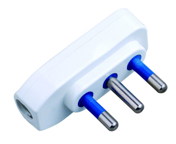 Spina ribassata 2P+T 16A Bianco - immagine 2