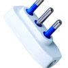 Spina ribassata 2P+T 16A Bianco - immagine 4