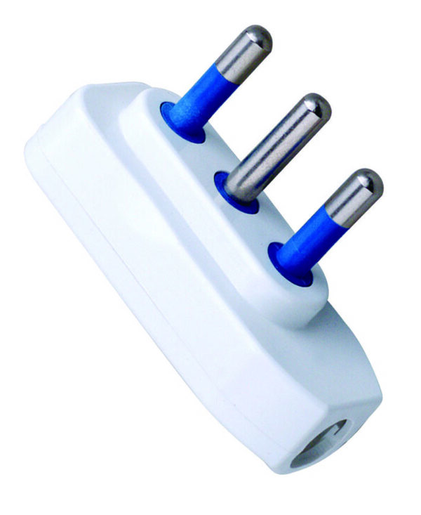 Spina ribassata 2P+T 16A Bianco - immagine 4