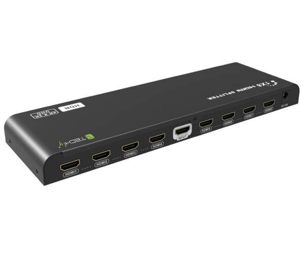 Splitter HDMI2.0 4K 8vie HDR/EDID - immagine 3