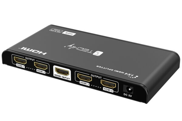 Splitter HDMI 4K 60Hz HDR 3D 4 vie - immagine 6