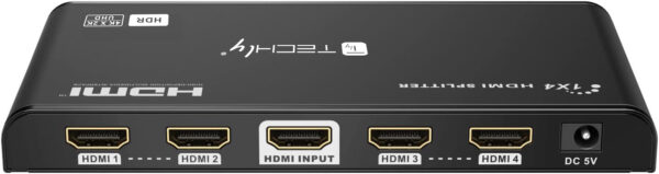 Splitter HDMI 4K 60Hz HDR 3D 4 vie - immagine 5