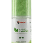 Spray di Pulizia per Monitor LCD con Panno in Microfibra Verde