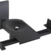 Coppia Staffe Speakers a Parete fino a 25kg Nero