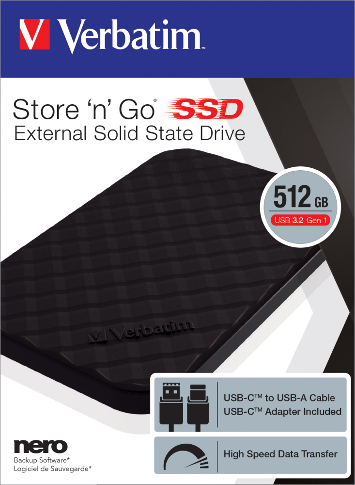 SSD portatile Store'n'Go USB 3.2 GEN1 512GB - immagine 2