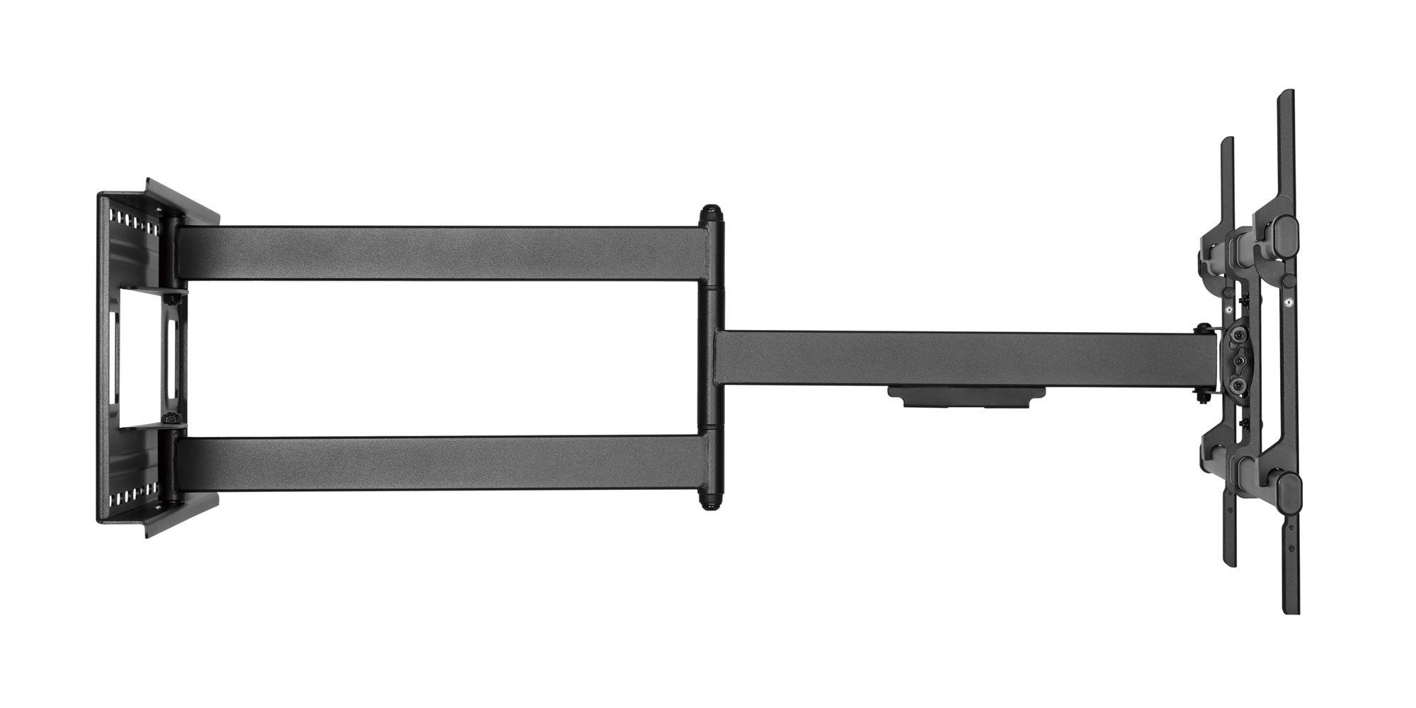 Staffa a Muro Braccio Estensibile fino a 1015 mm per LCD 43-80'' Nero - immagine 10