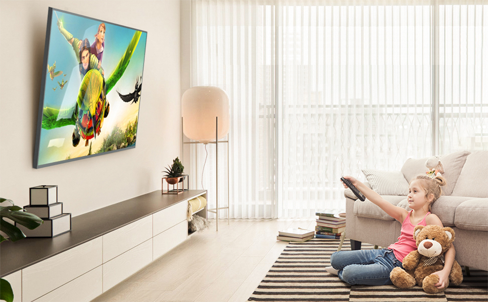 Staffa a Muro Fissa Slim TV LED LCD 42-80'' - immagine 5