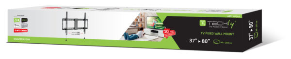 Staffa a Muro Fissa TV LED LCD 37-80'' - immagine 2