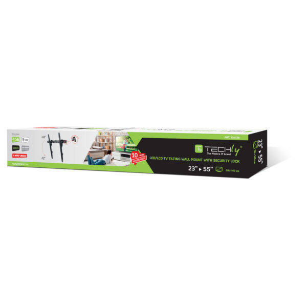 Staffa a Muro Inclinabile TV LED LCD 23-55'' - immagine 2