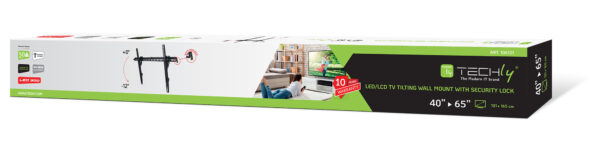 Staffa a Muro Inclinabile TV LED LCD 40-65'' - immagine 2