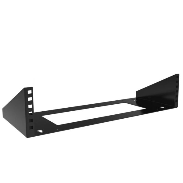 Staffa di Montaggio da Muro Verticale 19'' Easyline 2U Nero - immagine 2