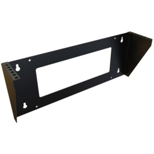 Staffa di Montaggio da Muro Verticale 19'' Easyline 2U Nero