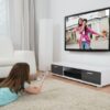 Supporto a Muro Fisso Slim per TV LED LCD 23-55'' Nero - immagine 5