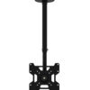 Staffa telescopica per installazione TV LED/LCD a soffitto