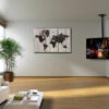 Staffa telescopica per installazione TV LED/LCD a soffitto - immagine 6