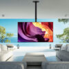 Staffa telescopica per installazione TV LED/LCD a soffitto - immagine 4
