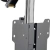 Staffa TV da Soffitto Dritto e Inclinato per TV LED/LCD 17''-37'' Nero - immagine 6