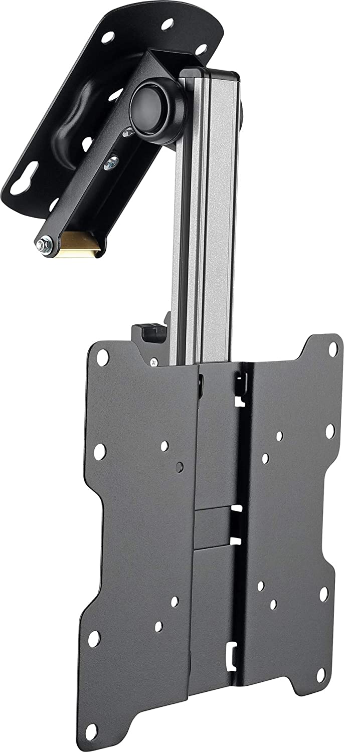 Staffa TV da Soffitto Dritto e Inclinato per TV LED/LCD 17''-37'' Nero - immagine 6