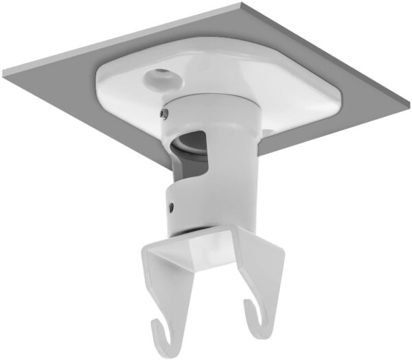 Staffa Universale a Soffitto per Proiettore, Bianco - immagine 6