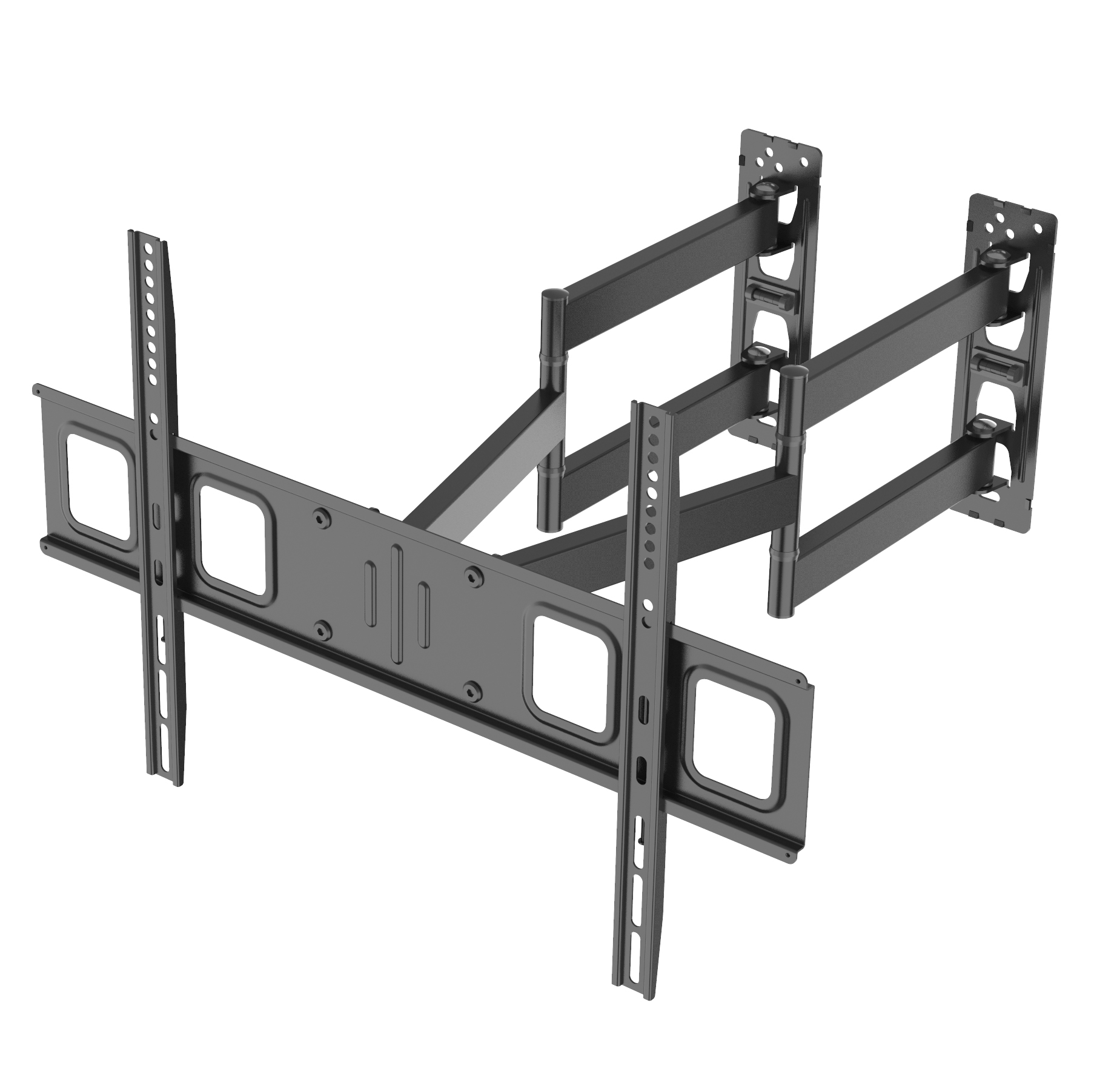 Staffa Universale Full-Motion per Fissaggio a Parete ad Angolo TV 32-70'' - immagine 5