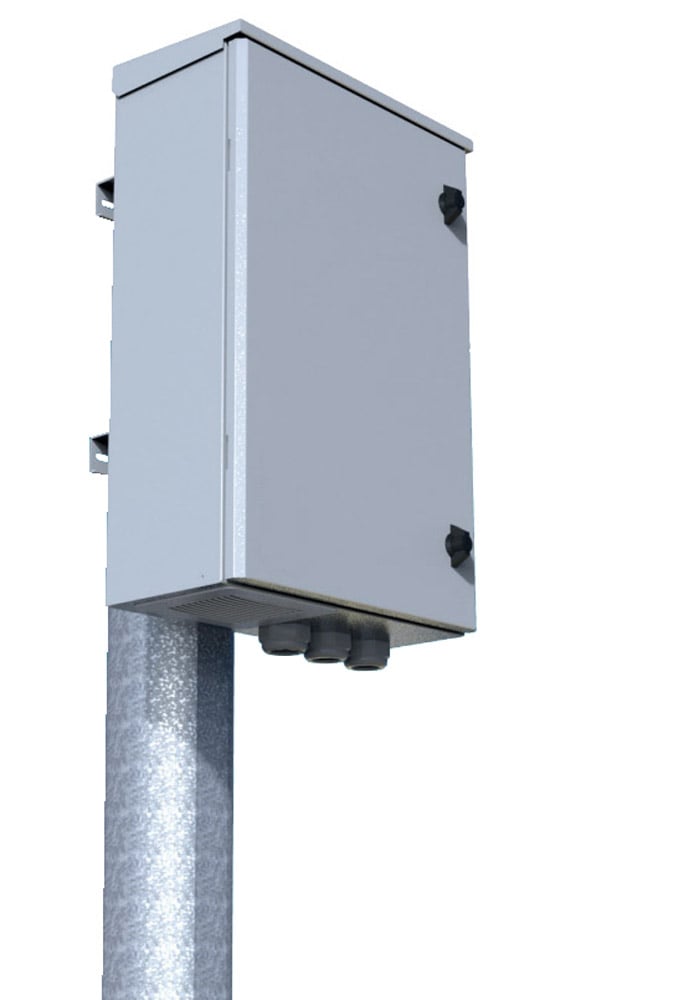 Staffe Orizzontali per Montaggio a Palo per Rack IP65 - immagine 3