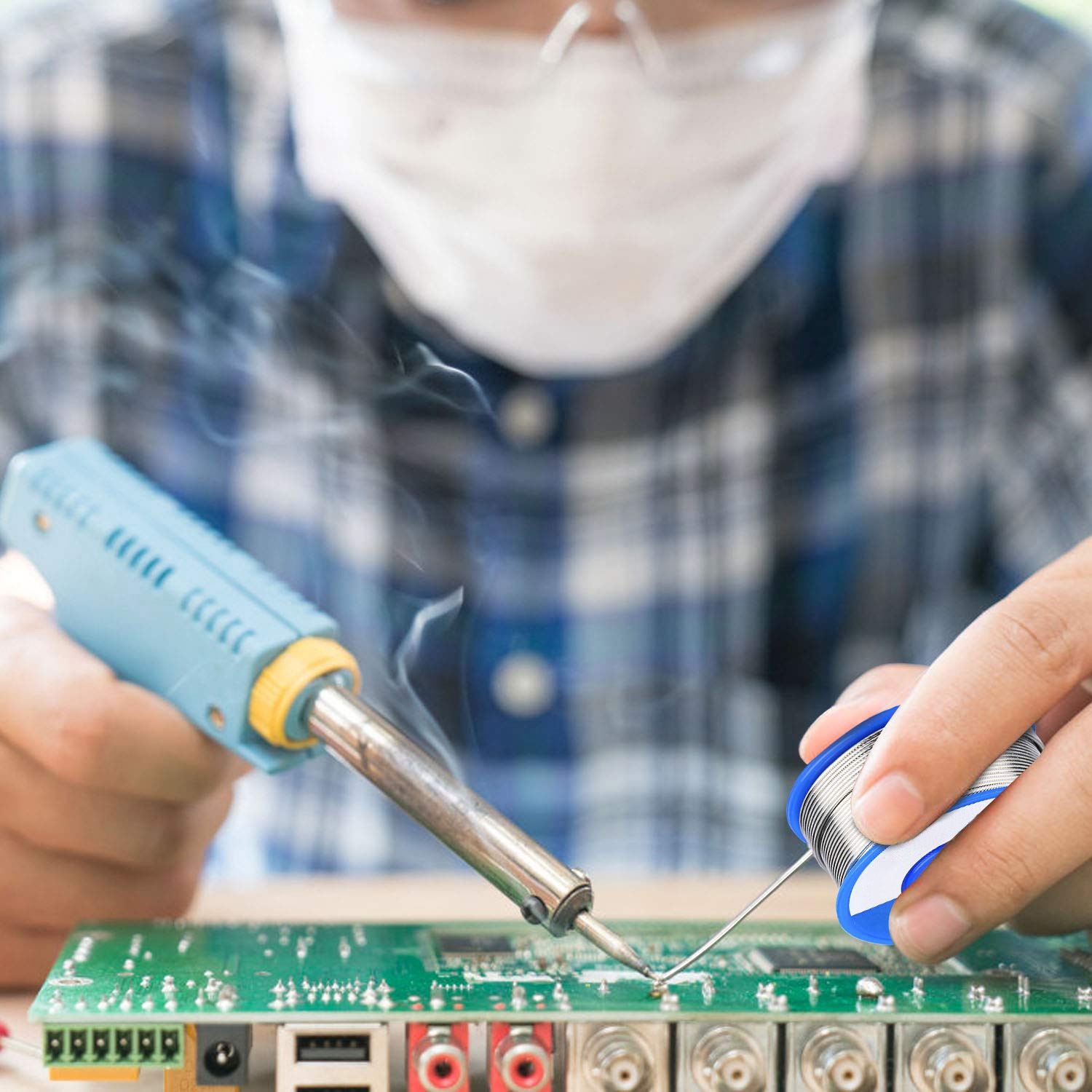 Stagno in Rotolo per Saldatura Rame 2% diam. 0,56 mm 100g - immagine 5