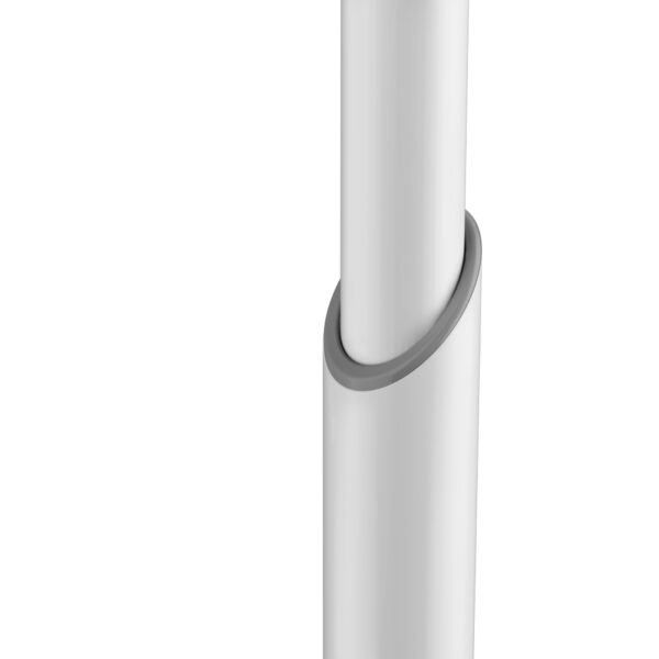 Stand da Pavimento TV/LED LCD 32''-65'' con Base Ovale Bianco - immagine 7