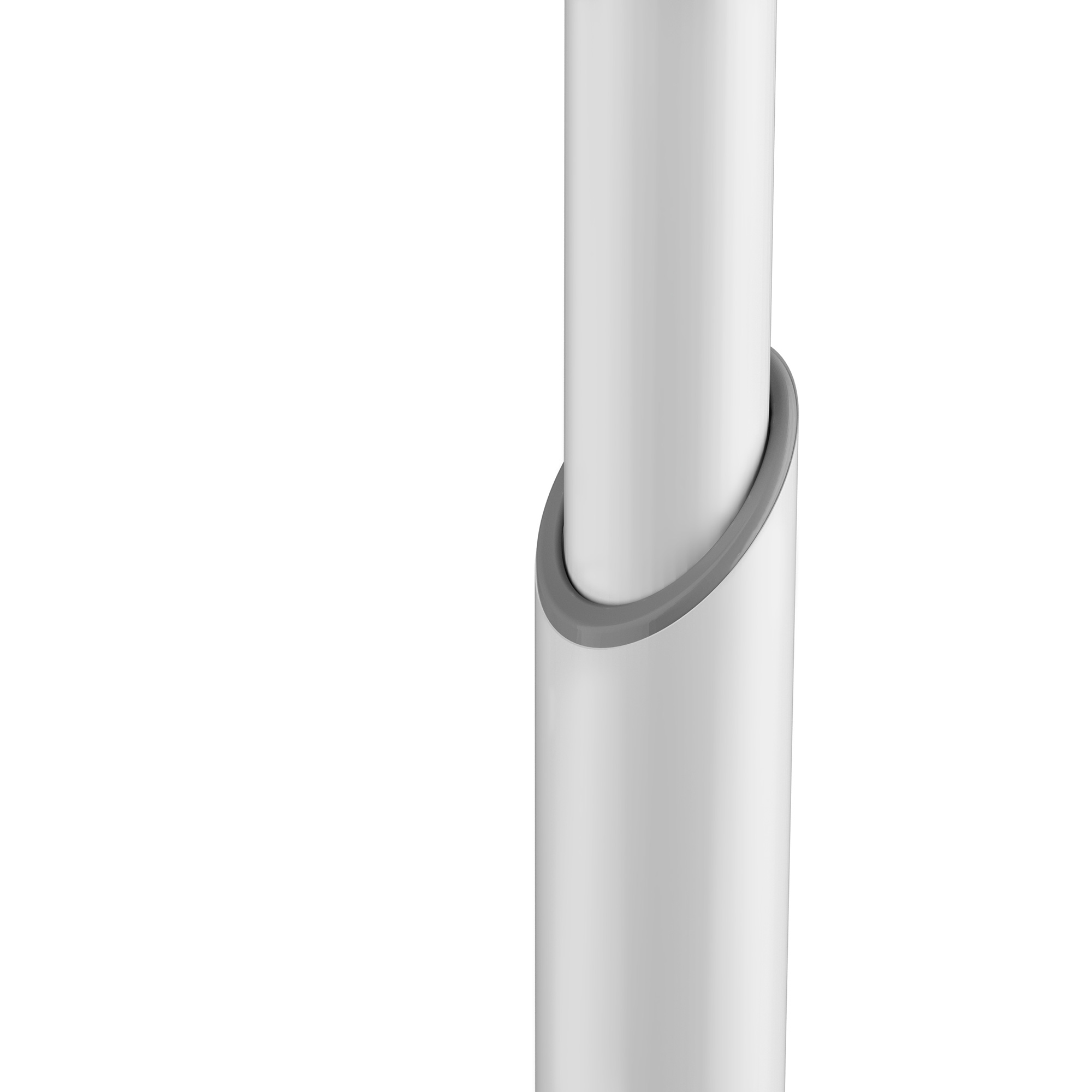 Stand da Pavimento TV/LED LCD 32''-65'' con Base Ovale Bianco - immagine 7