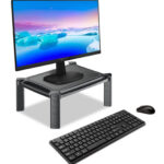 Supporto da Scrivania Monitor Notebook Laptop con Altezza Regolabile