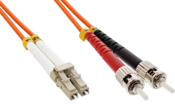 Cavo Fibra Ottica ST/LC 62,5/125 Multimodale 3 m OM1 - immagine 3